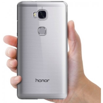 Plonas silikoninis dėklas - skaidrus (Honor 5x)